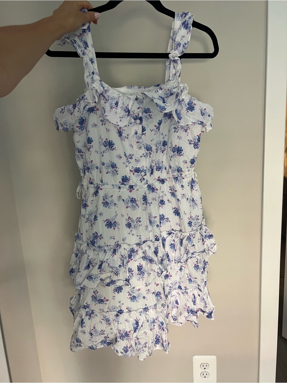 LoveShackFancy x Target White and Pure Floral Ruffle Sundress